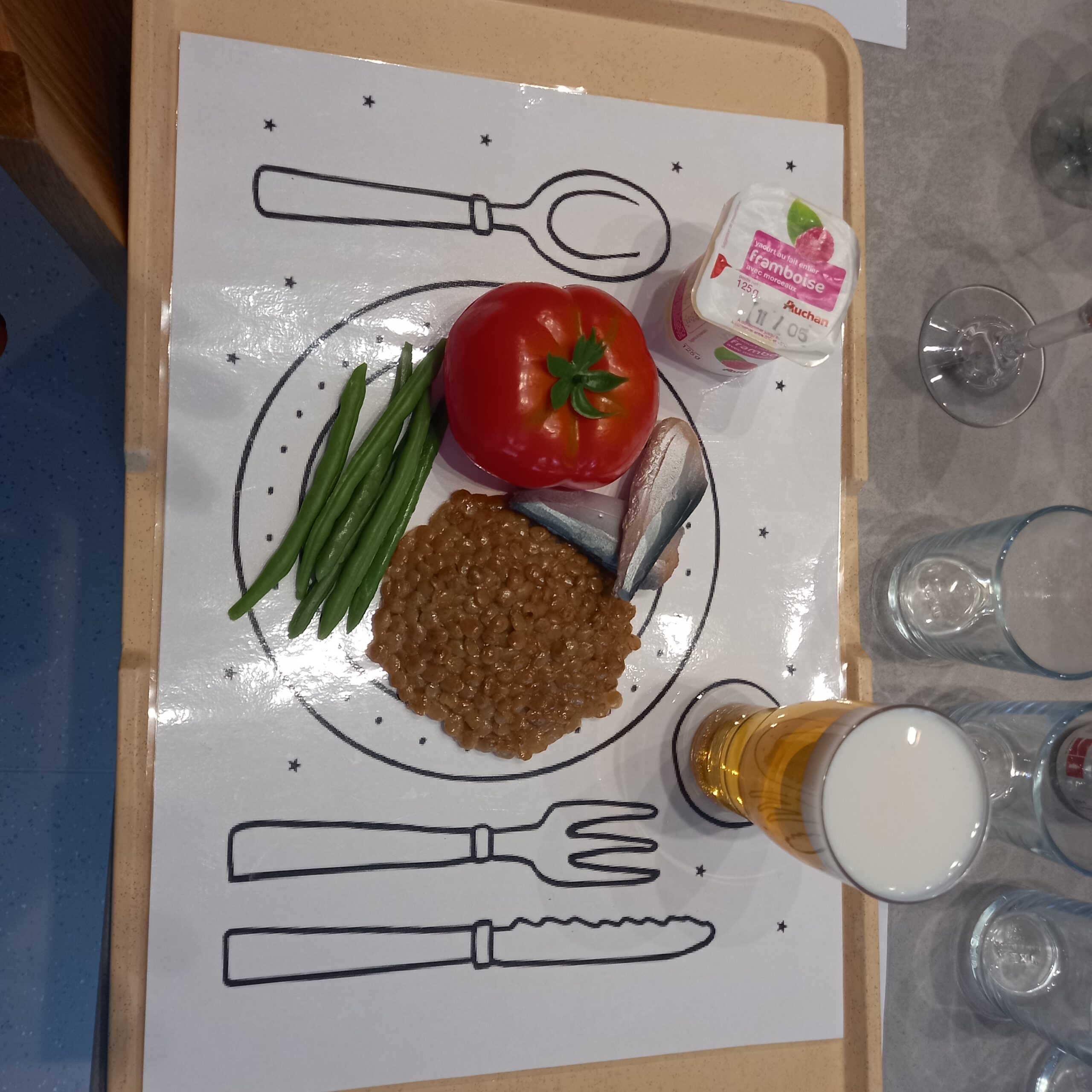 exemple plateau repas